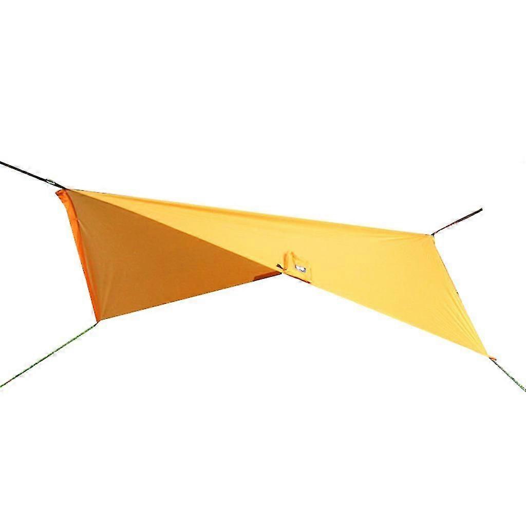 Travel Camping Hanging Hammock Tent Sleeping Swing Poncho Picnic Pad Orange