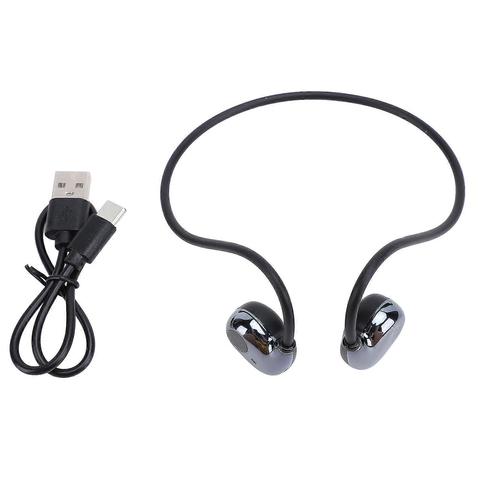 Open Ear Professional Bluetooth 5.4 Dual Mic Call Noise Reduction Air Conduction Wireless Headphones for Running Cycling Drving