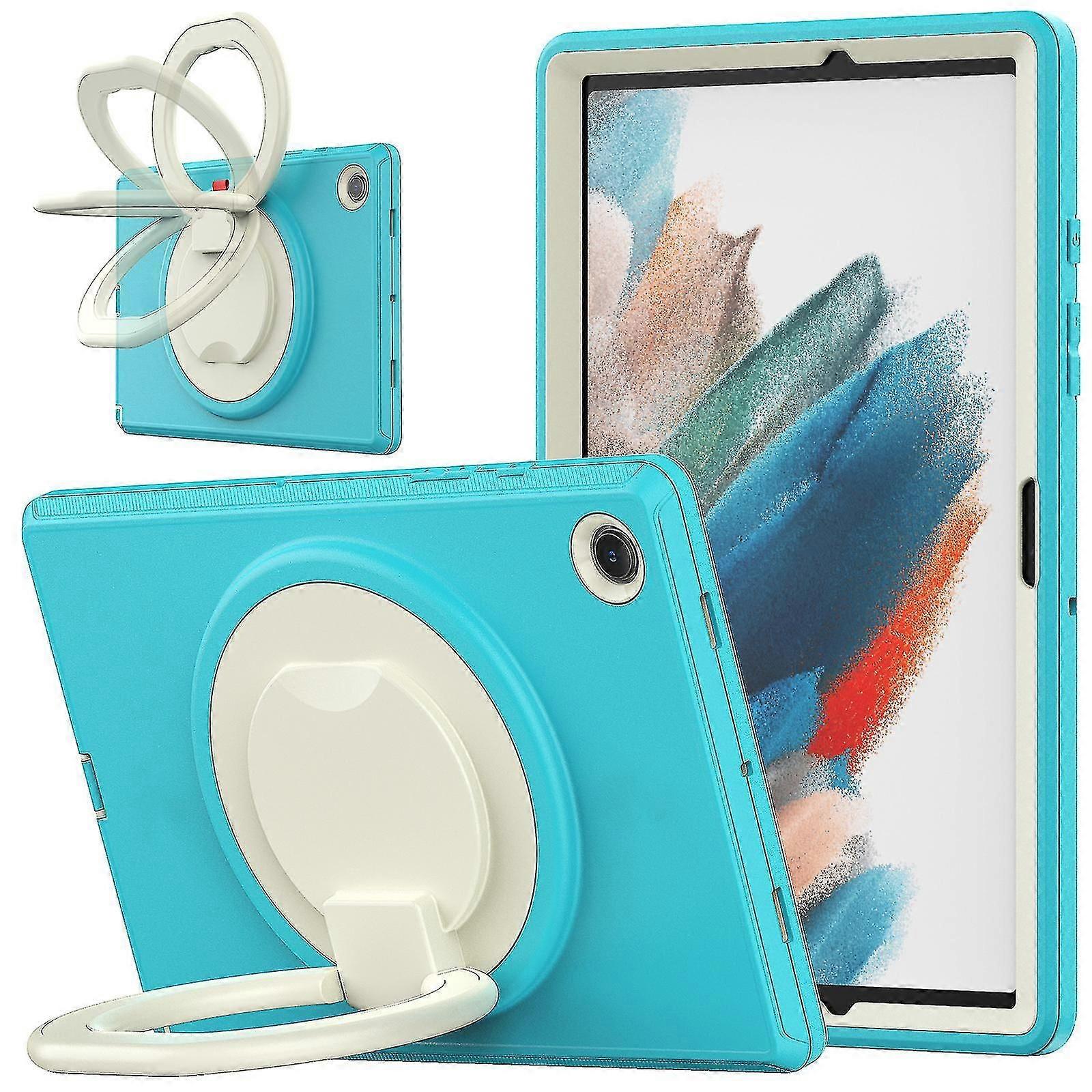 For Samsung Galaxy Tab A8 10.5 (2021) / (2022) X200 X205 Handle Kickstand Pc + Tpu Shockproof Tablet Case