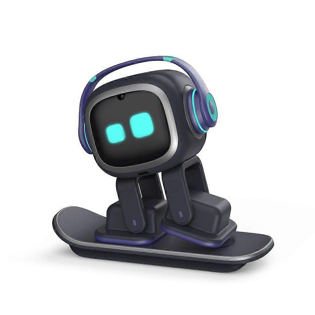 EMO Pet Robot AI Dialogue vocal interactif intelligent Jouets de bureau compagnon des enfants robot vecteur
