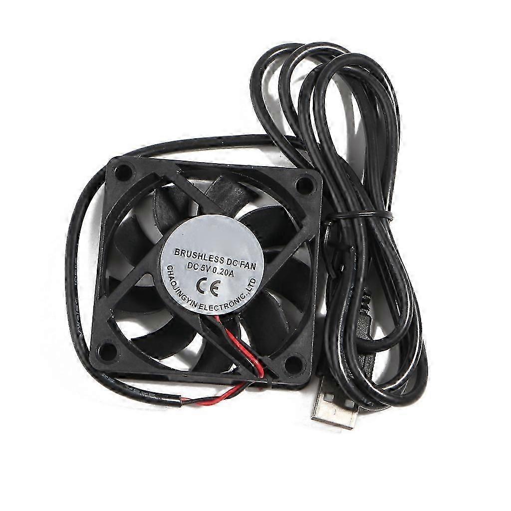 DC 5V USB-liitin PC-tuulettimen jäähdytin jäähdytyselementti pakokaasu CPU jäähdytystuuletin 60x60mm