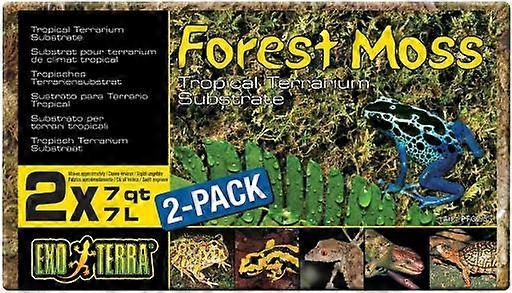 Exo Terra EXO TERRA NAUTRAL FOREST MOSS SUBSTRATE 14l (Reptiles , Beds and Hammocks)