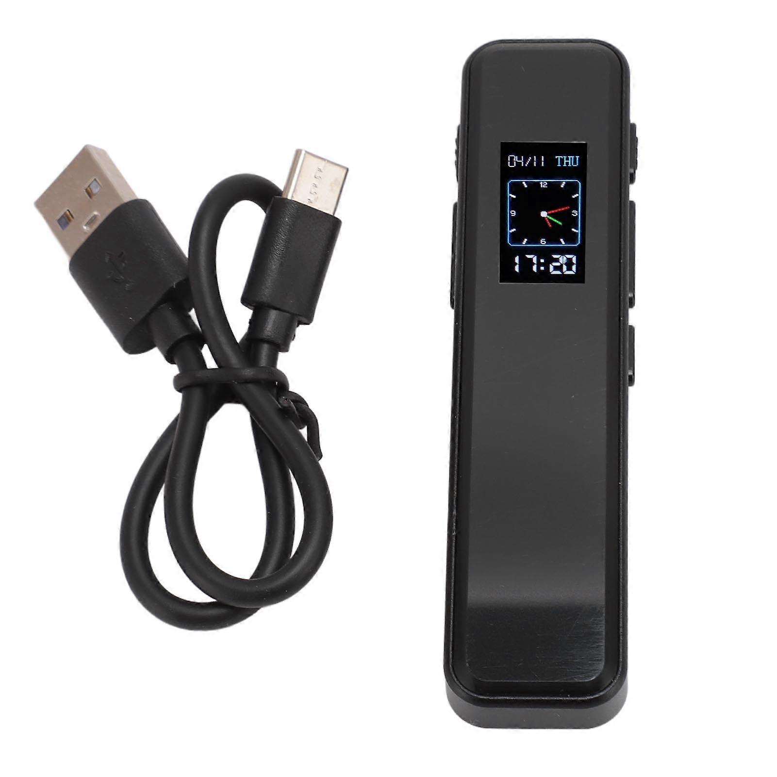 64GB Portable Voice Recorder - Crystal Clear o, Long Battery, Secure & Versatile Use