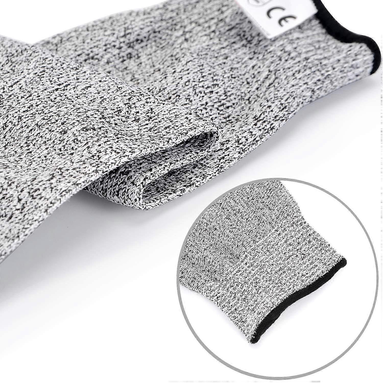 Anti-cut elbow guards-white gray*36CM