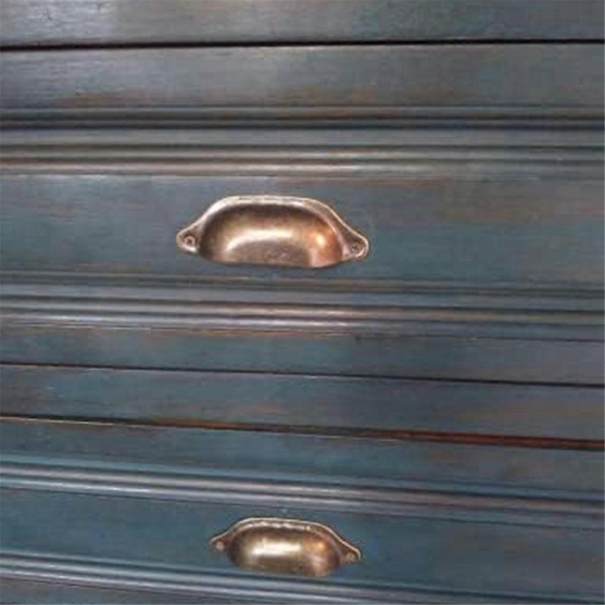 20PCS Antique Iron Drawer Knobs Pulls Handles-Wardrobe Pull Handle, A