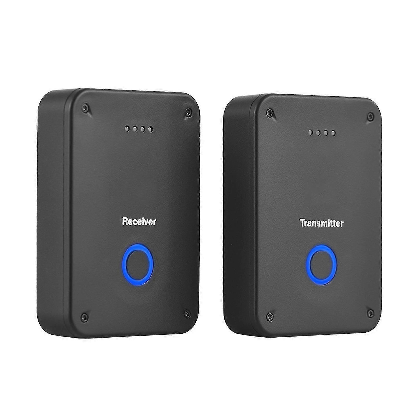 Wireless IEM System 2.4G Stereo USB C Charging 24Bit/48K, Wireless IEM Stereo Transmitter Receiver for Concerts Performances