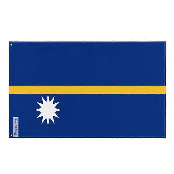 Nauru Flag – 60 x 90 cm – Polyester – Metal Eyelets – Durable