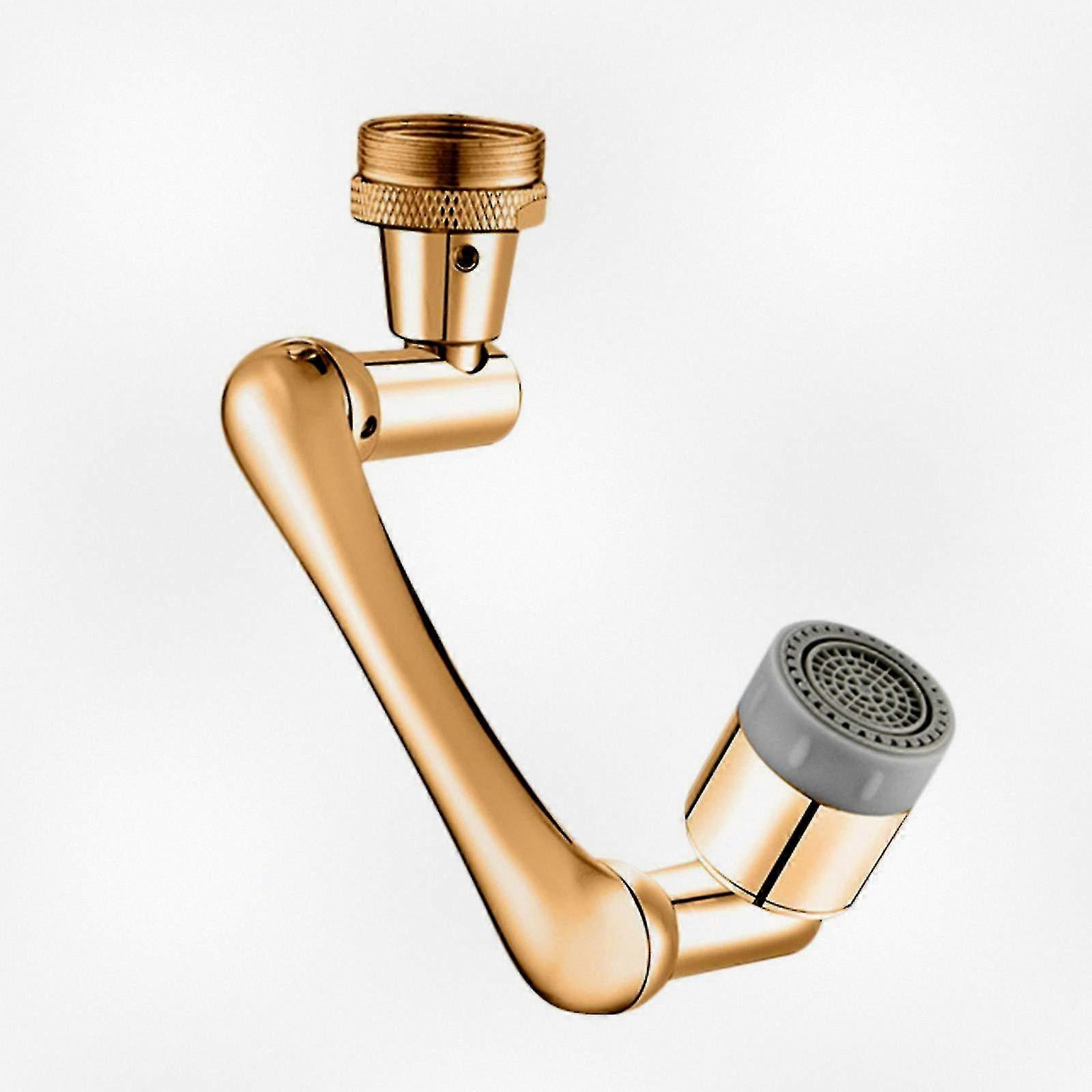 Universal Wide Angle Splash Filter Faucet Spray Aerator Extender for Bathroom Sink