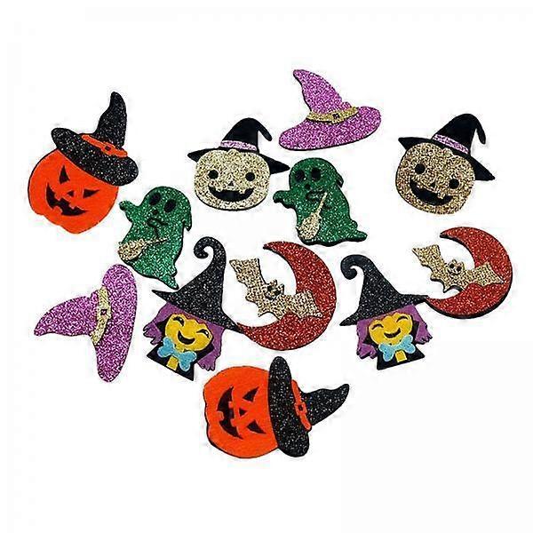 Halloween Sequins Kit - 24 Pieces for Creative Crafting