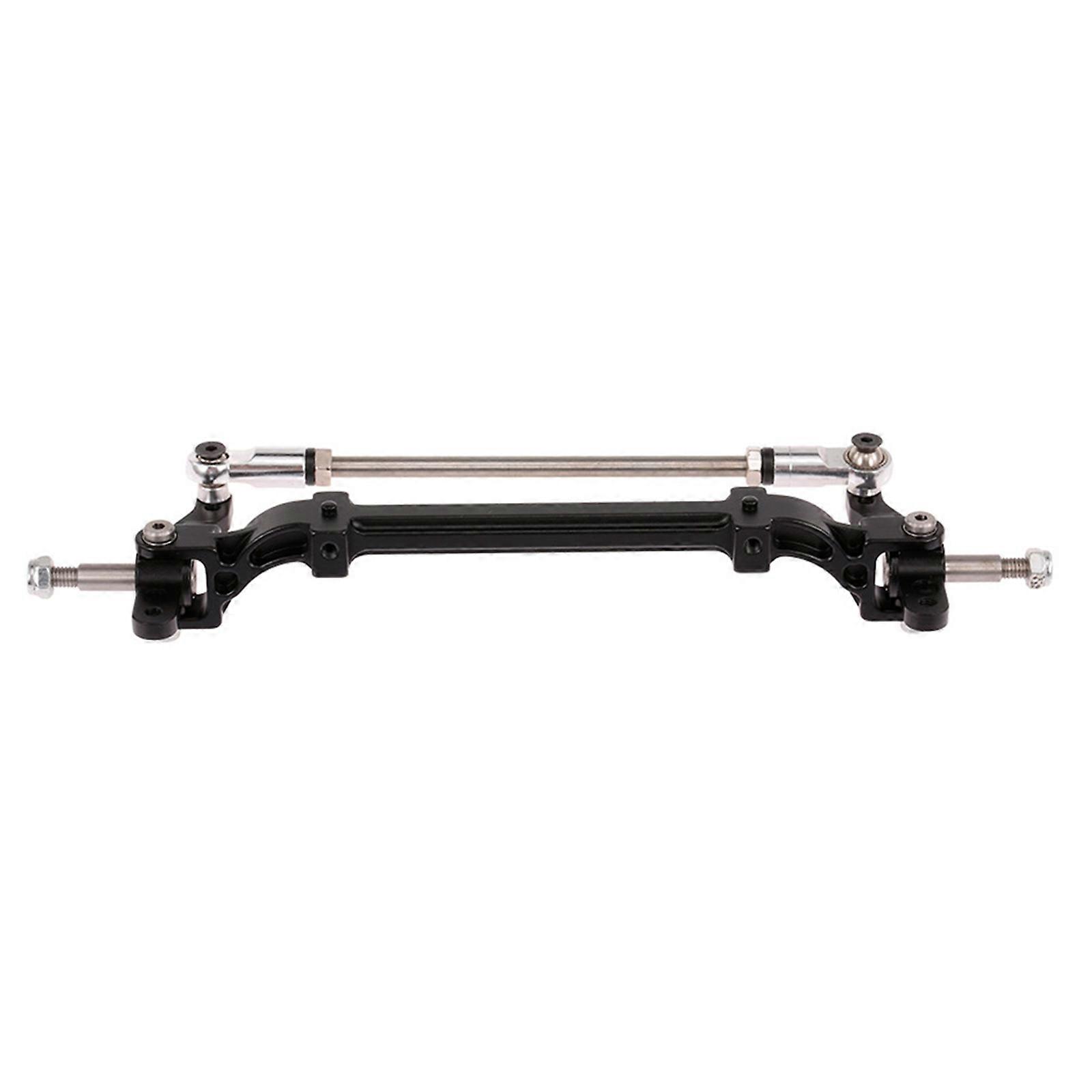 Durable Front Axle with Link Bar Trailer Linkage Upgrade Spares for 1/14 Tamiya Tractor Truck RC Car Part