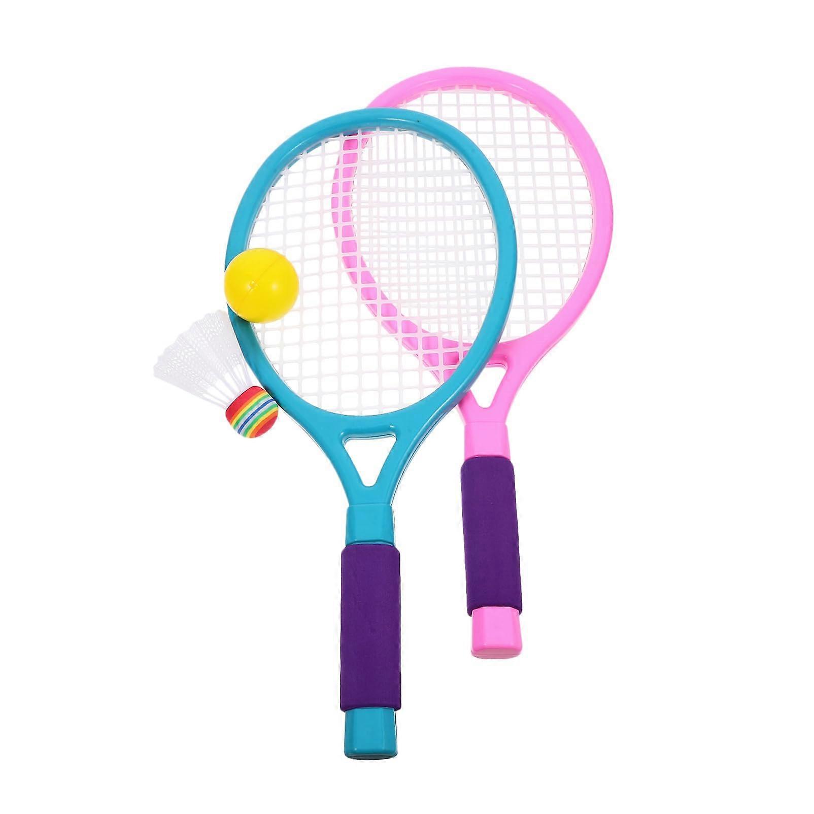 Badminton Racket With Balls
