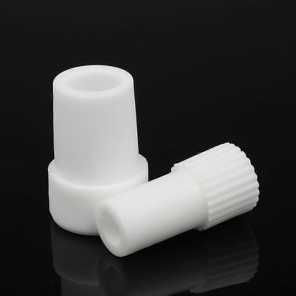 2pcs Adaptateur de tube d’aspiration dentaire Convertisseur d’éjecteur pivotant de salive Autoclavable pour dentiste Conseils d’aspiration jetables