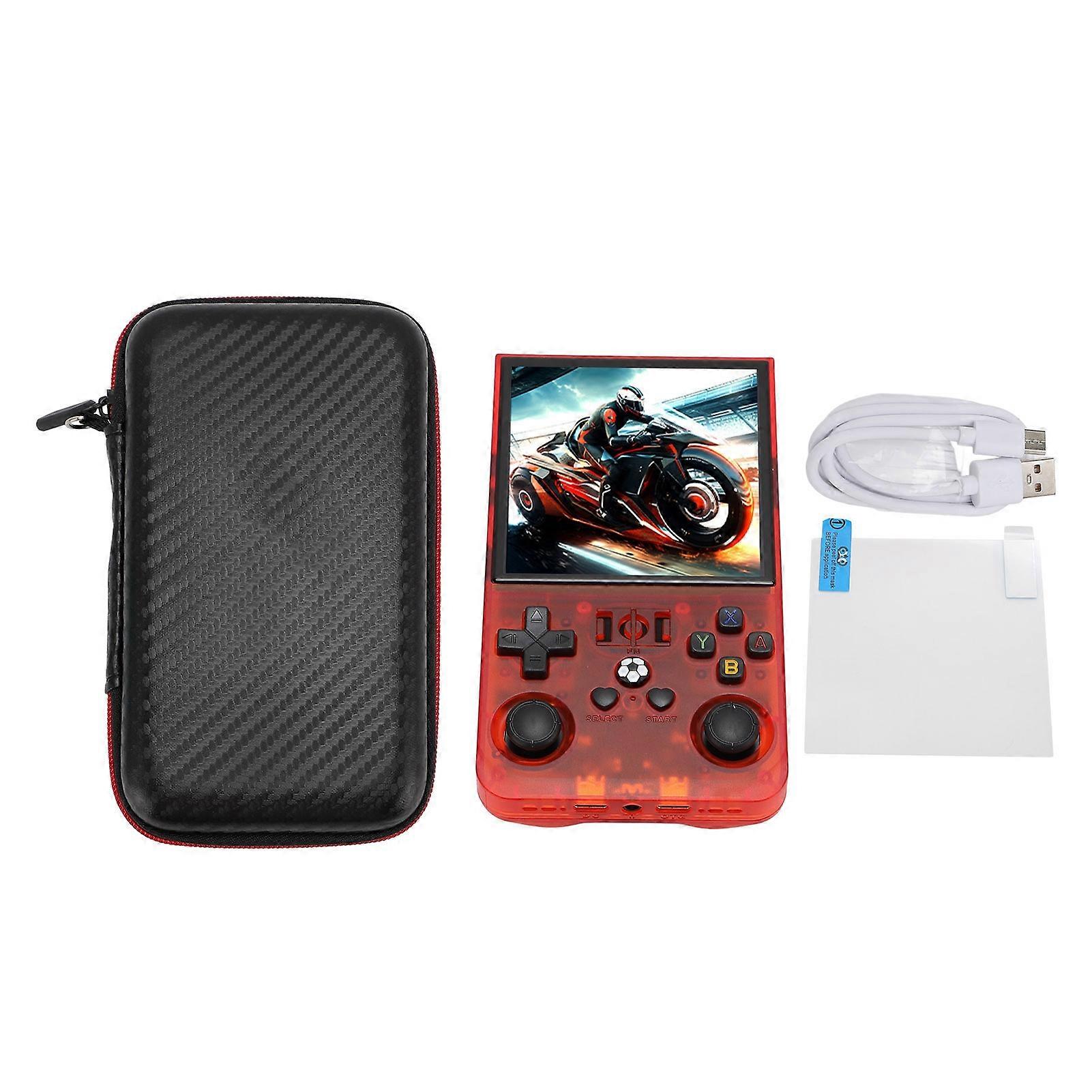 R36MAX Handheld Game Console - 4" IPS, 720x720, 4000mAh, 60+ Emulators, Dual System