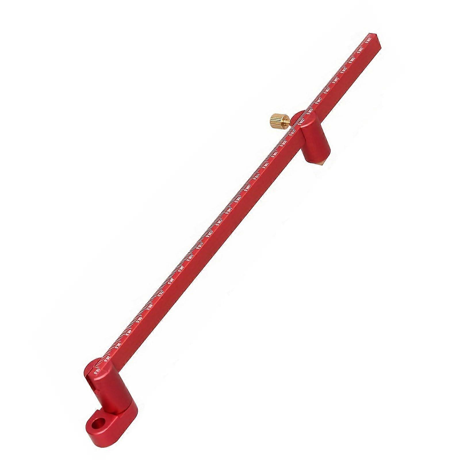 marking tool for woodworking, compass, marking tool, aluminum, portable, fixed point, marking gauge, drawing, circle, ruler, marking gauge
