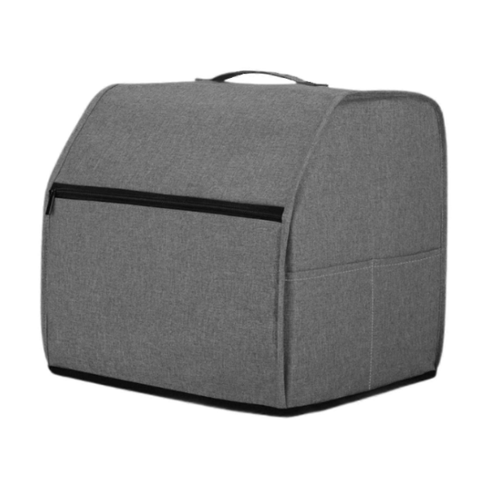 Sewing Machine Cover Suitable for Most Standard Models Featuring Top Handle and Pockets for Storage