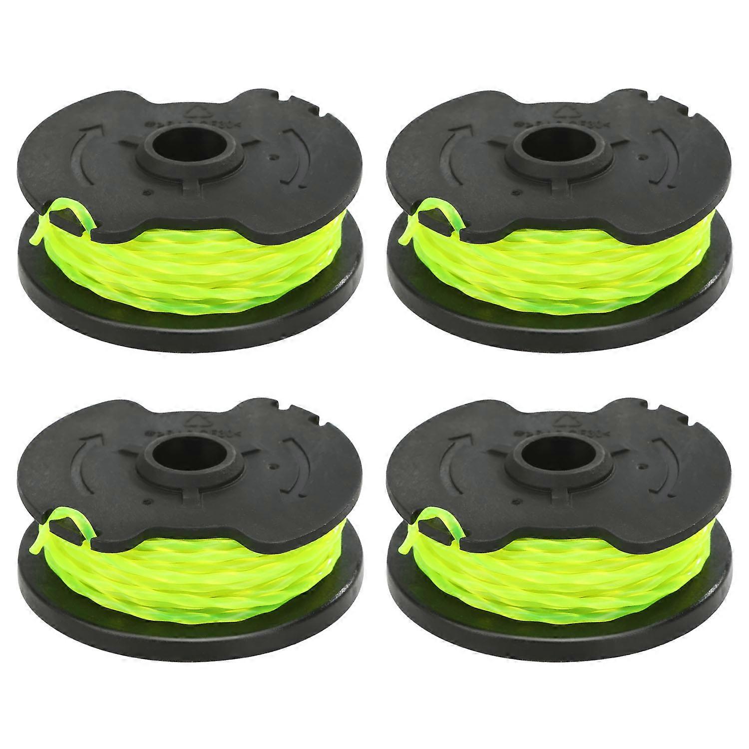 HT19-401-004-20 4Pcs Replacement Spool Mower Accessory for Hyper Tough 40V Max String Trimmer HT19-4
