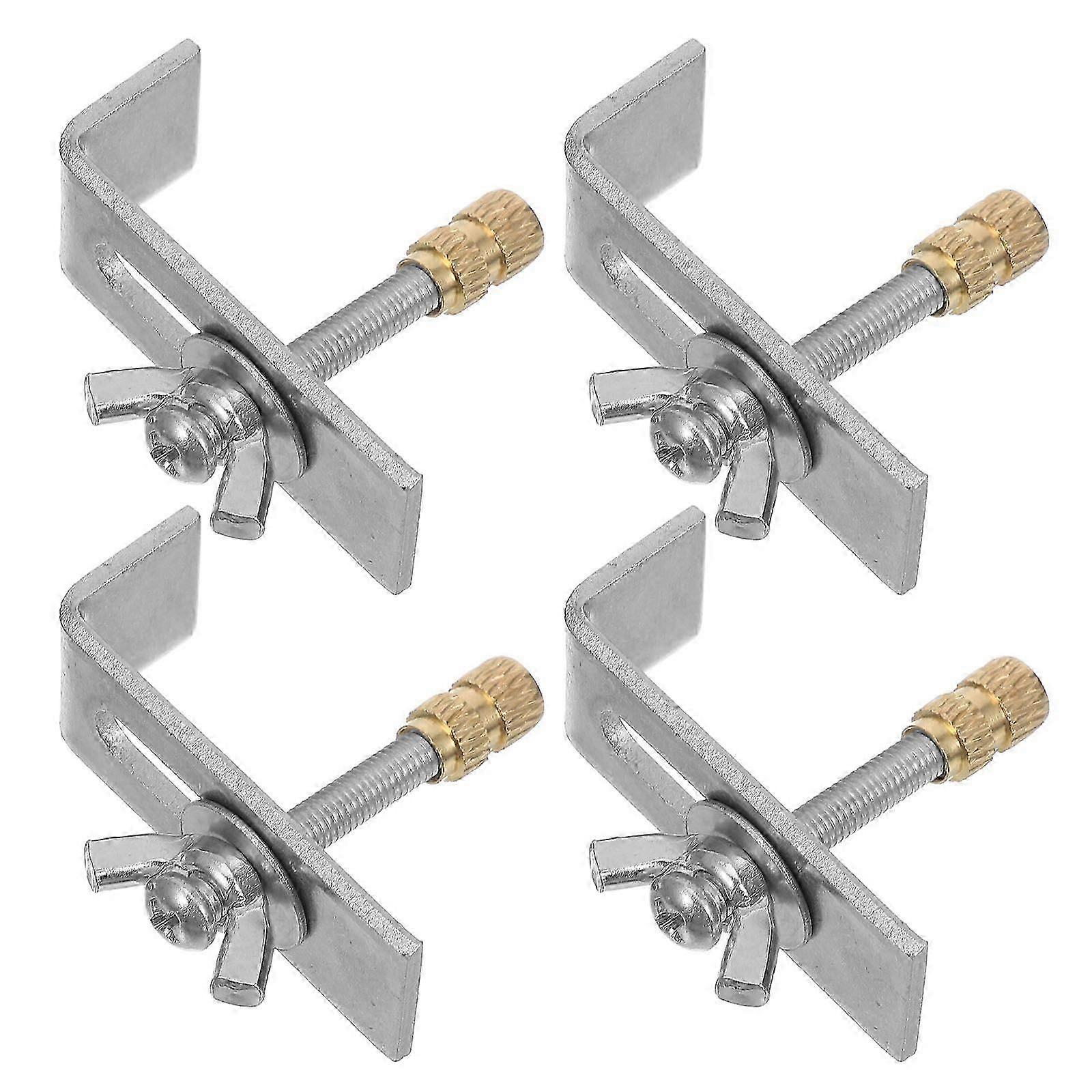 Universal Undermount Sink Mounting Clips & Brackets for Secure Installation,Compatible with Various Sink Brands,Durable Under Sink Support Hardware
