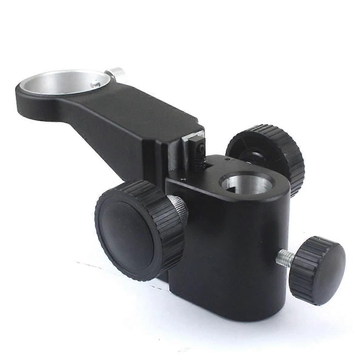 Microscope Accessories Kit Stereo Microscope Adjustment Focus Arm 50mm/25mm Diameter Microscope Holder Ring Arbor Stand Microscope Slides