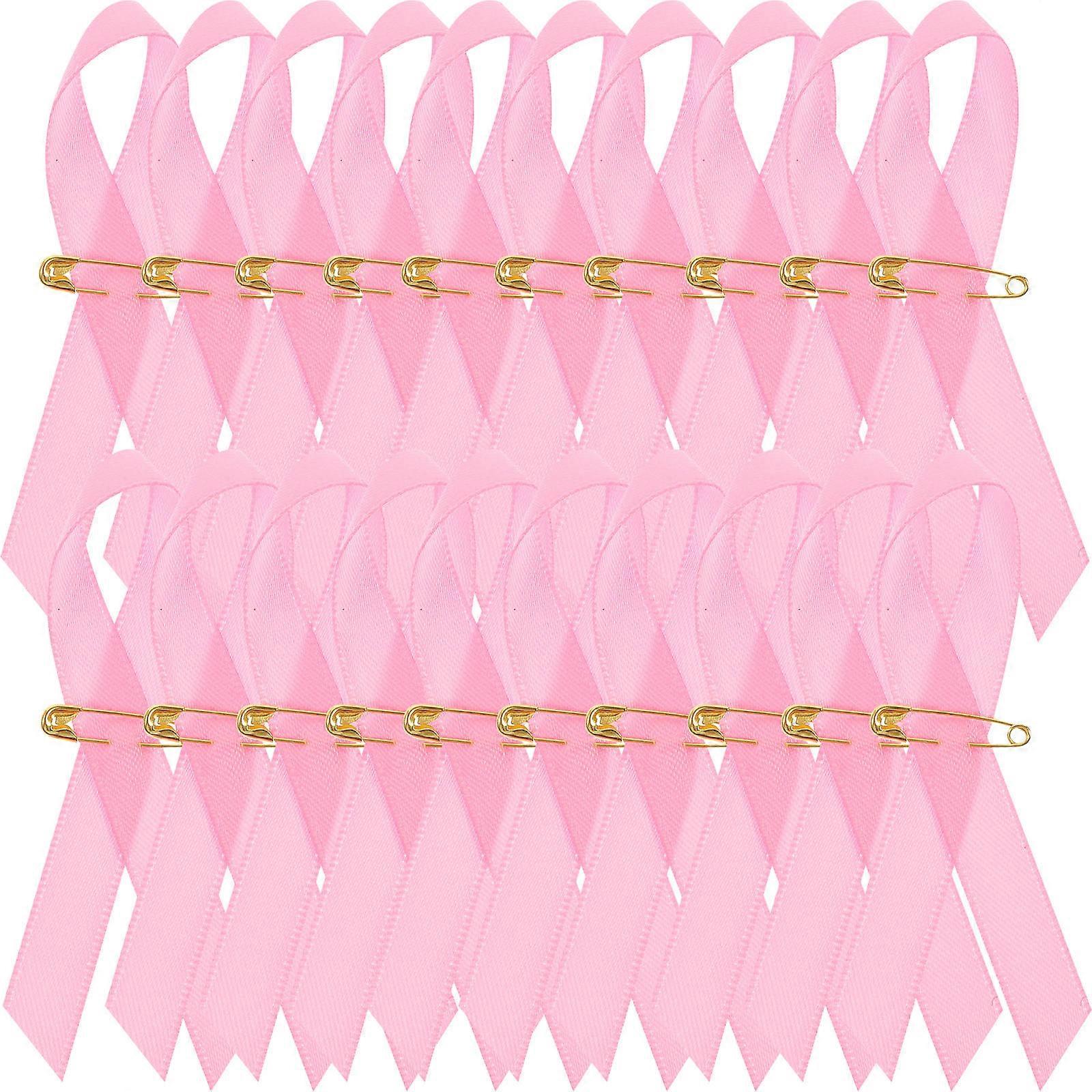 Breast Ribbon Pin with Convenient Installation Feature