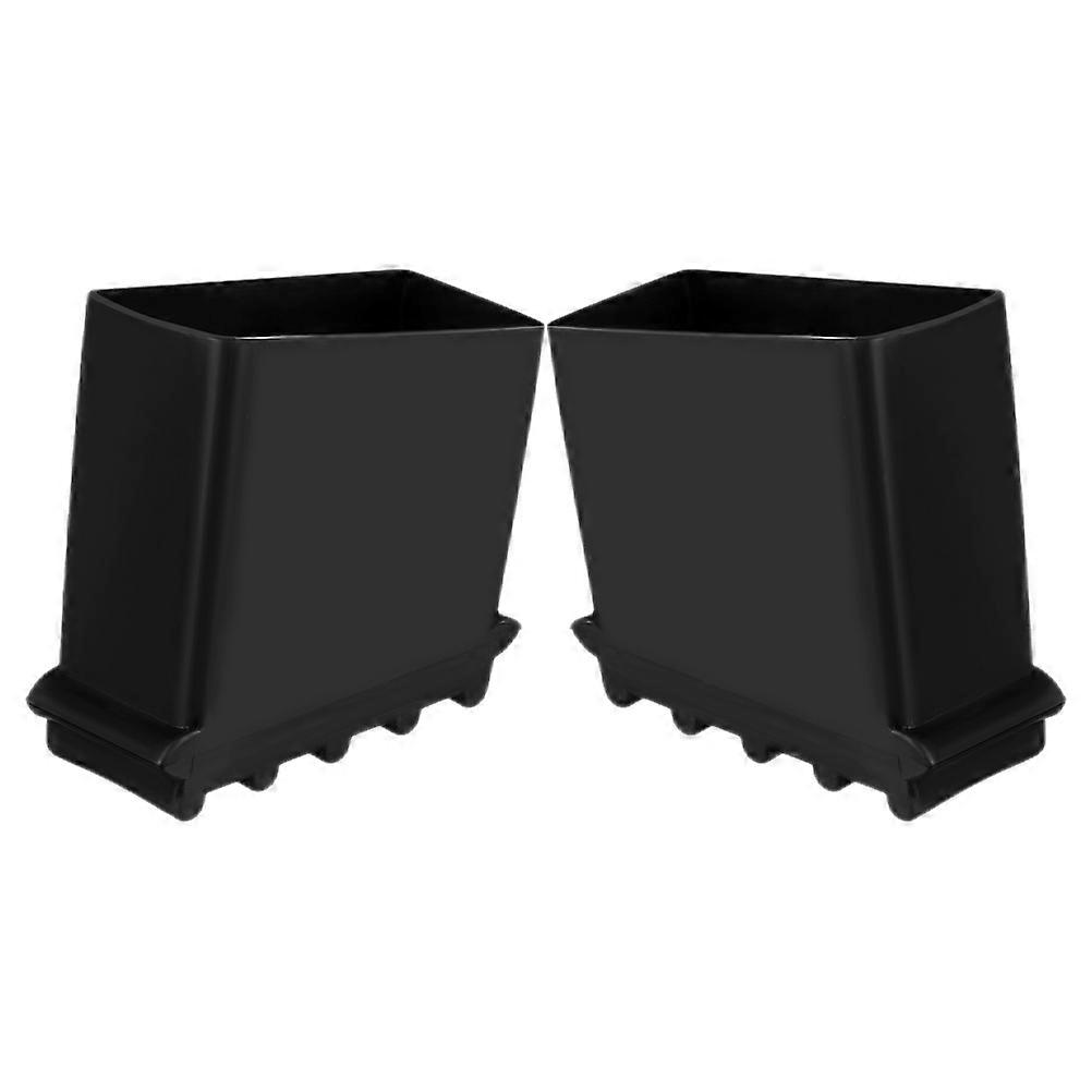 Non Slip Rubber Ladder Feet Cushions Durable Insulation Pads for Home and Construction Use, Easy Installation, 2pcs Set