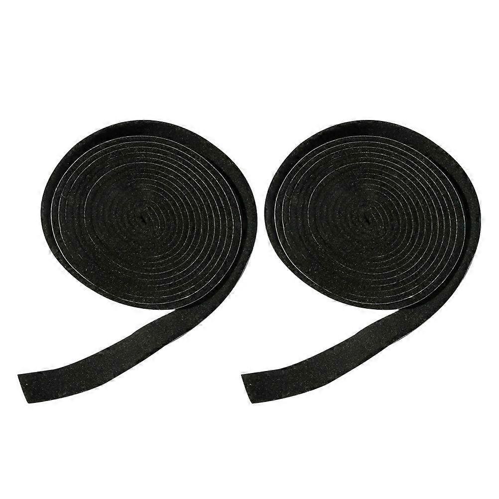 Self Stick Heavy Duty Felt Strips Black Adhesive Sealing Tape for Furniture Protection, Scratch Prevention & Versatile Use