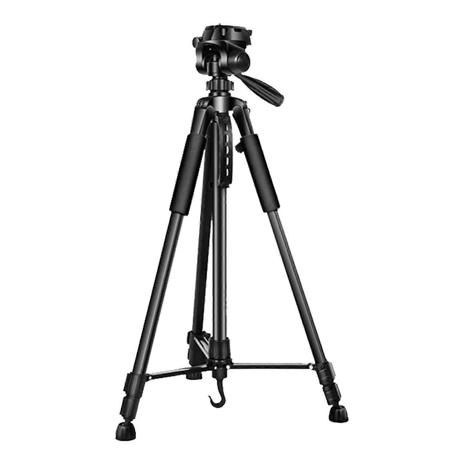 Lightweight Aluminum Camera Tripod with 360° Panoramic Ball Head and Quick Release
