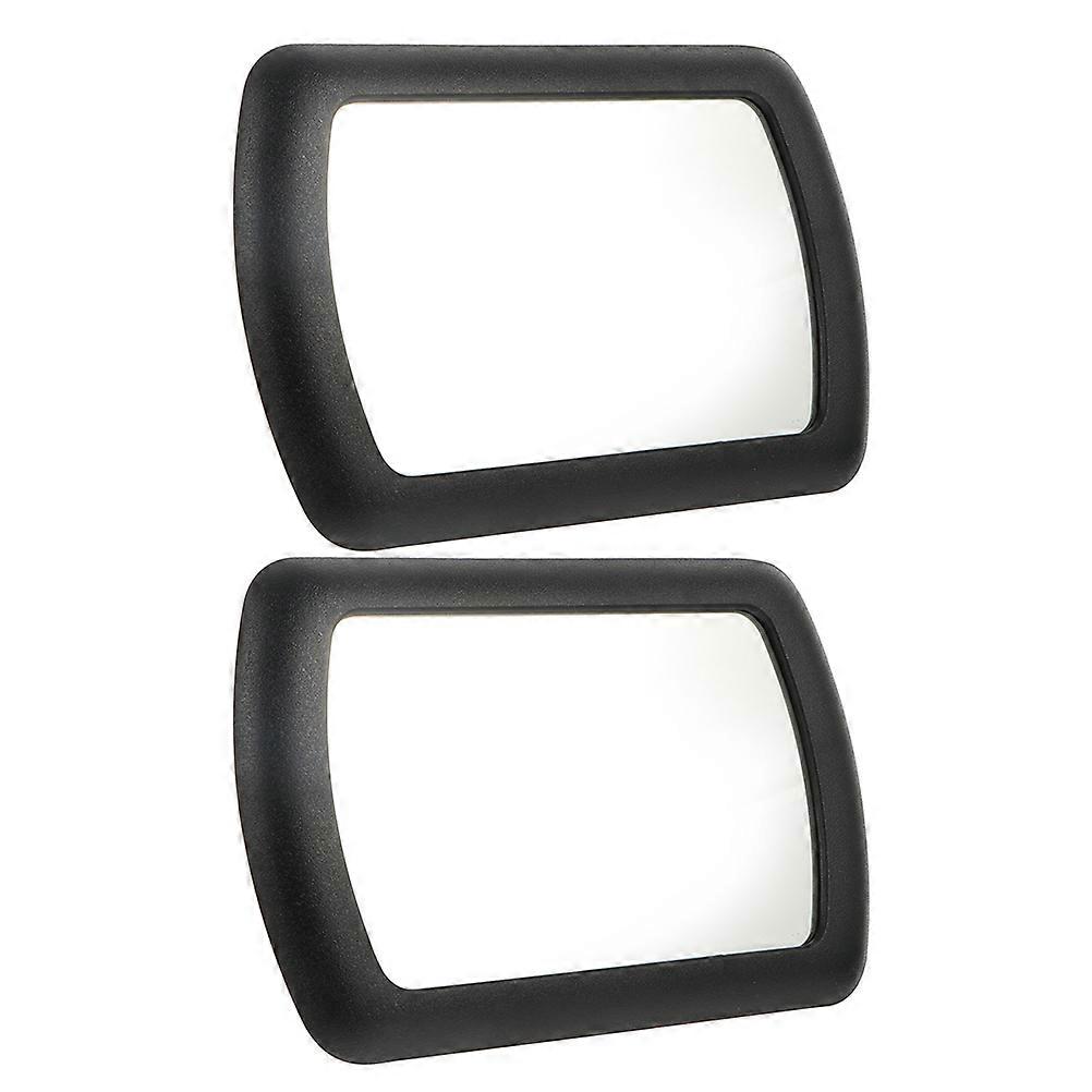 2pcs Auto Interior Sun Visor Makeup Mirror – Durable & Practical Car Vanity Mirror for Precise Makeup Touch Ups