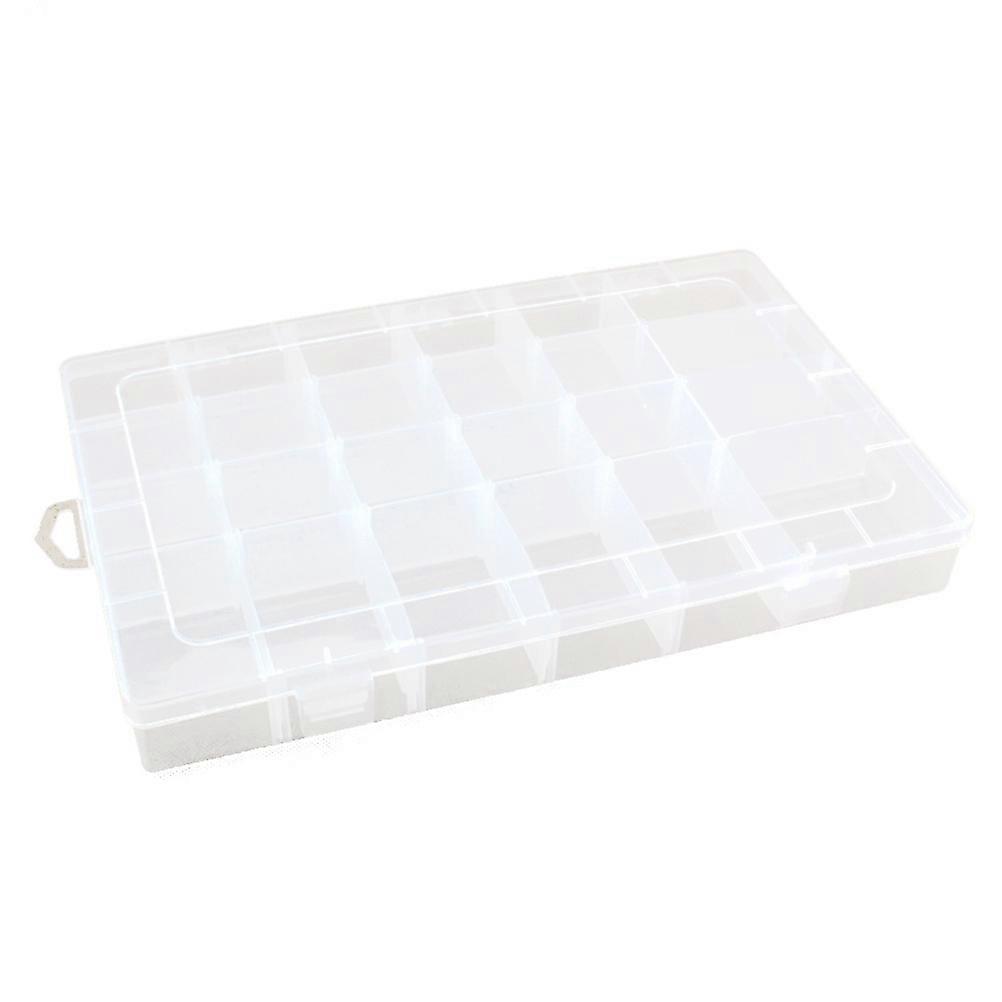 Storage Container Multi-Grid Storage Box Organization Workshop 34.5*21.3*4.7cm 1Pack
