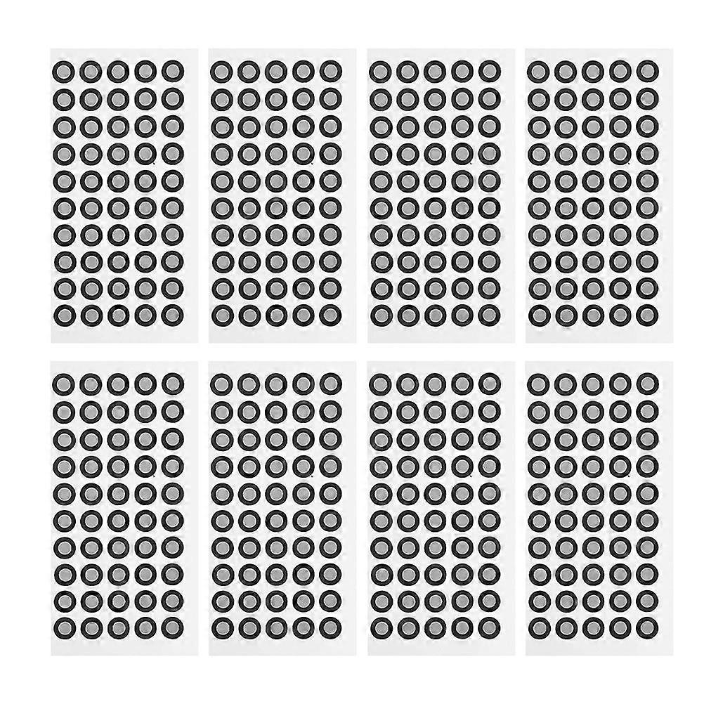 Scanner Reflective Markers High-Visibility 3D Scanning Accurate Positioning Calibration Black 1100Pcs