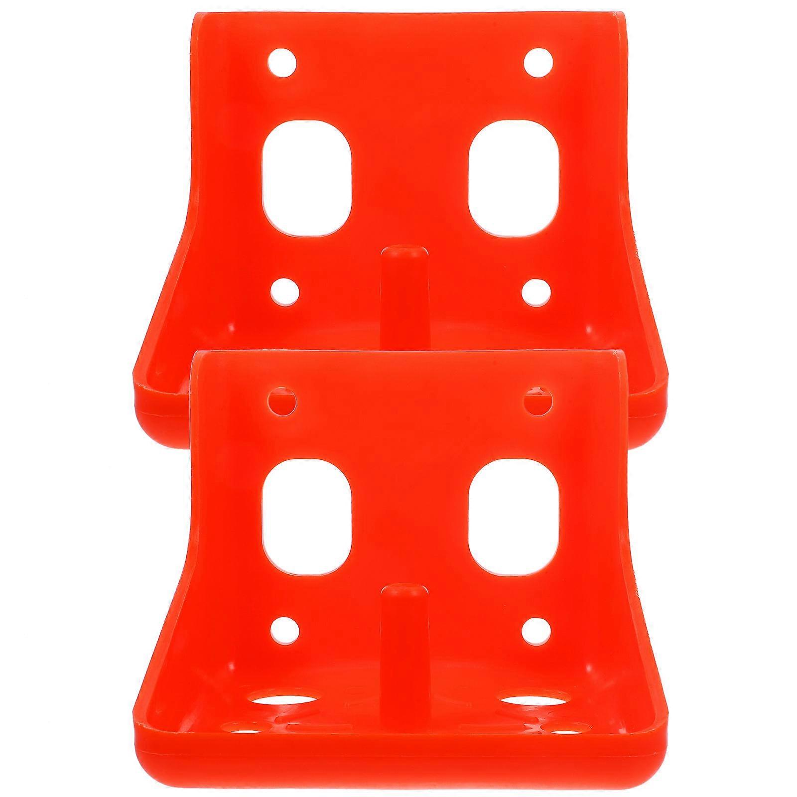 Cattle Sheep Lick Brick Box Salt Mineral Block Holder Farm Livestock 16.50X16.50X14.00CM Durable 2Pcs