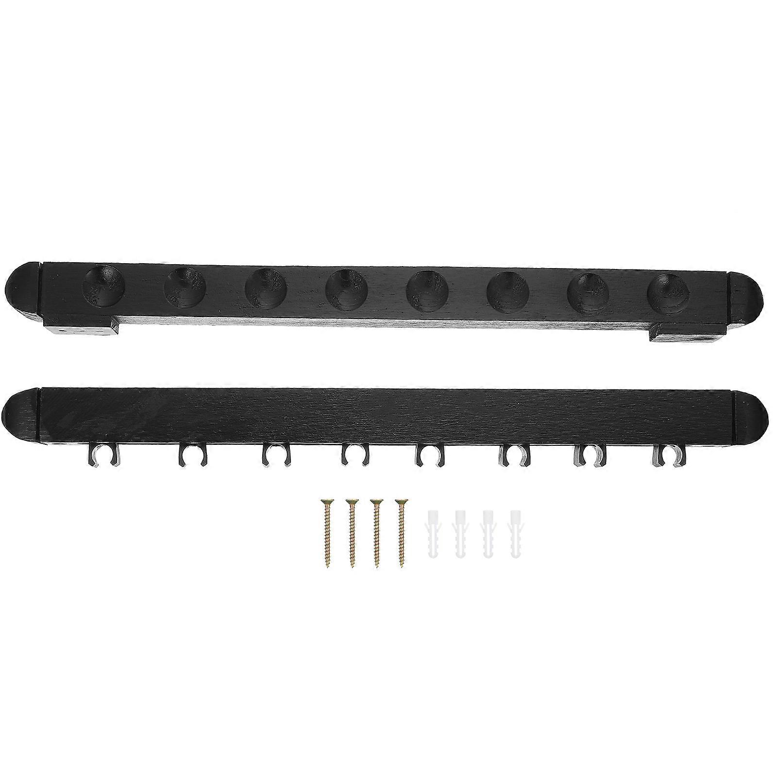 Pool Wall Organizer Durable Vertical Billiards Pole Mounted Multi Functional Storage for Snooker and Billiard Sticks
