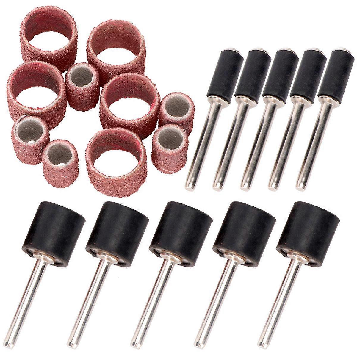 Polishing Grinding Disc Sandpaper Ring Artwork Cloth 20Pcs