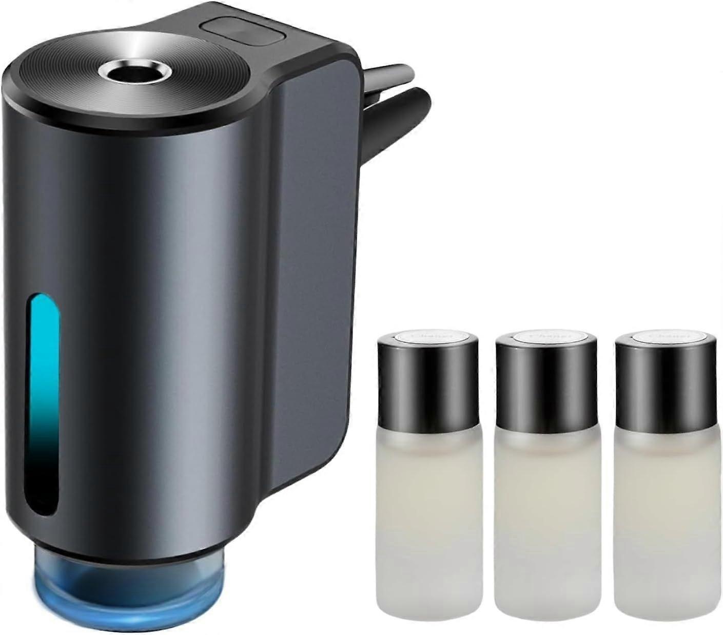 Car Air Freshener Diffuser, Three-Speed Adjustable Smart Car Air Freshener, Car Perfume, Long-Lasting Reable Car Air Freshener, Essential Oil Diffuser