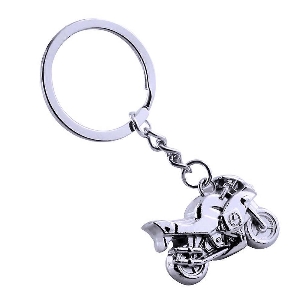 Creative Gift Silver Metal Keychain with Vivid for Key Storage