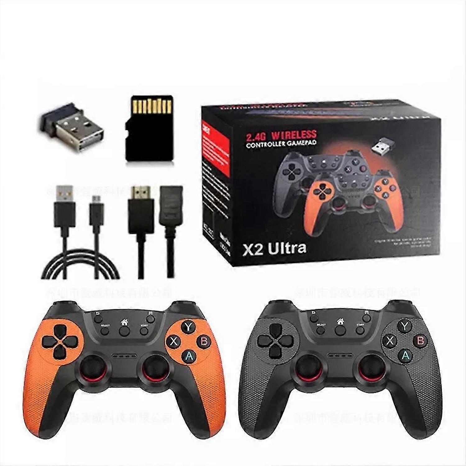 X2 Ultra Game Stick 4k, Retro Game Stick con 21 emulatori integrati, 35.000+ giochi