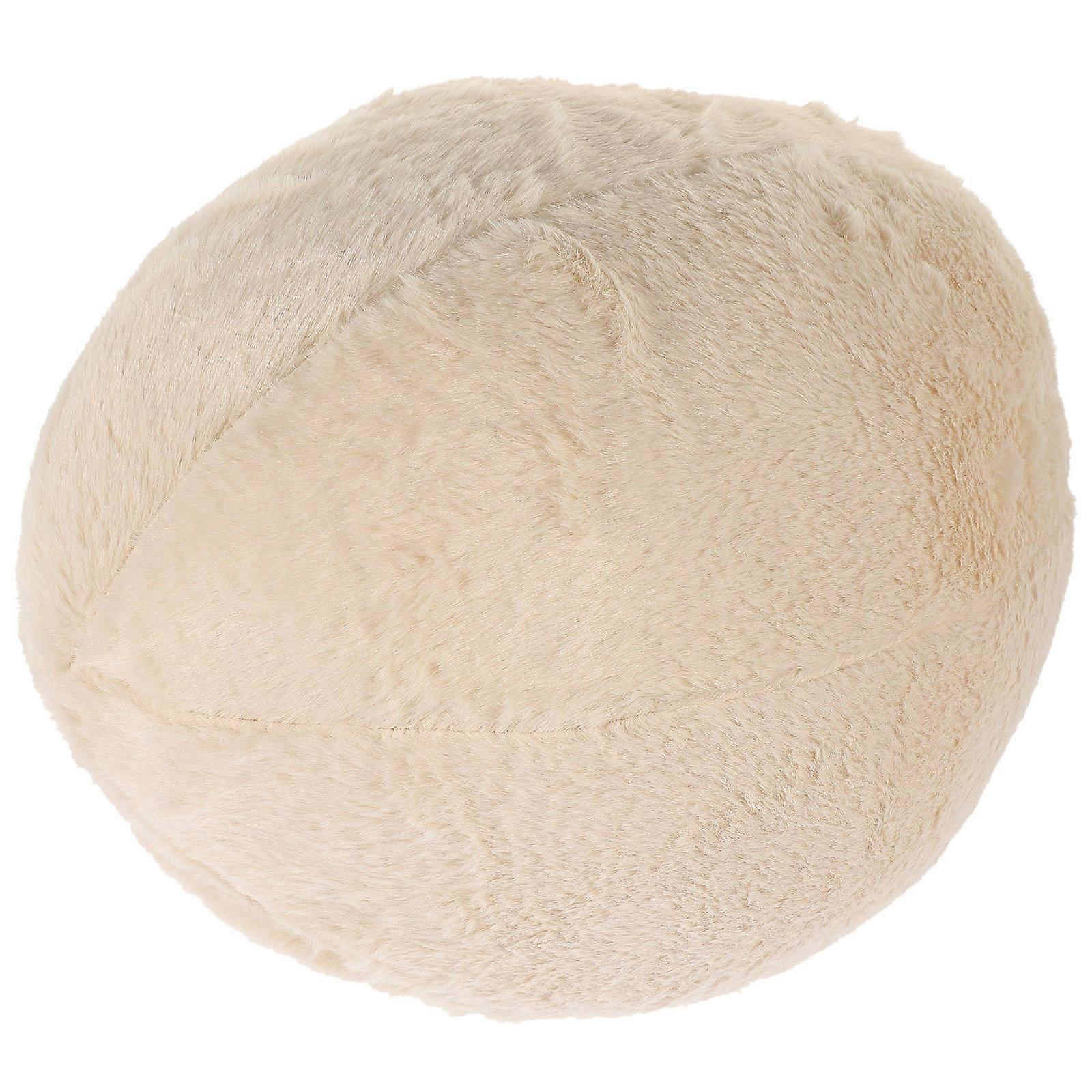Versatile Ball Cushion Plush Pillow Ball Shaped Sofa Pillow Simple 30x30x30CM 1Pack
