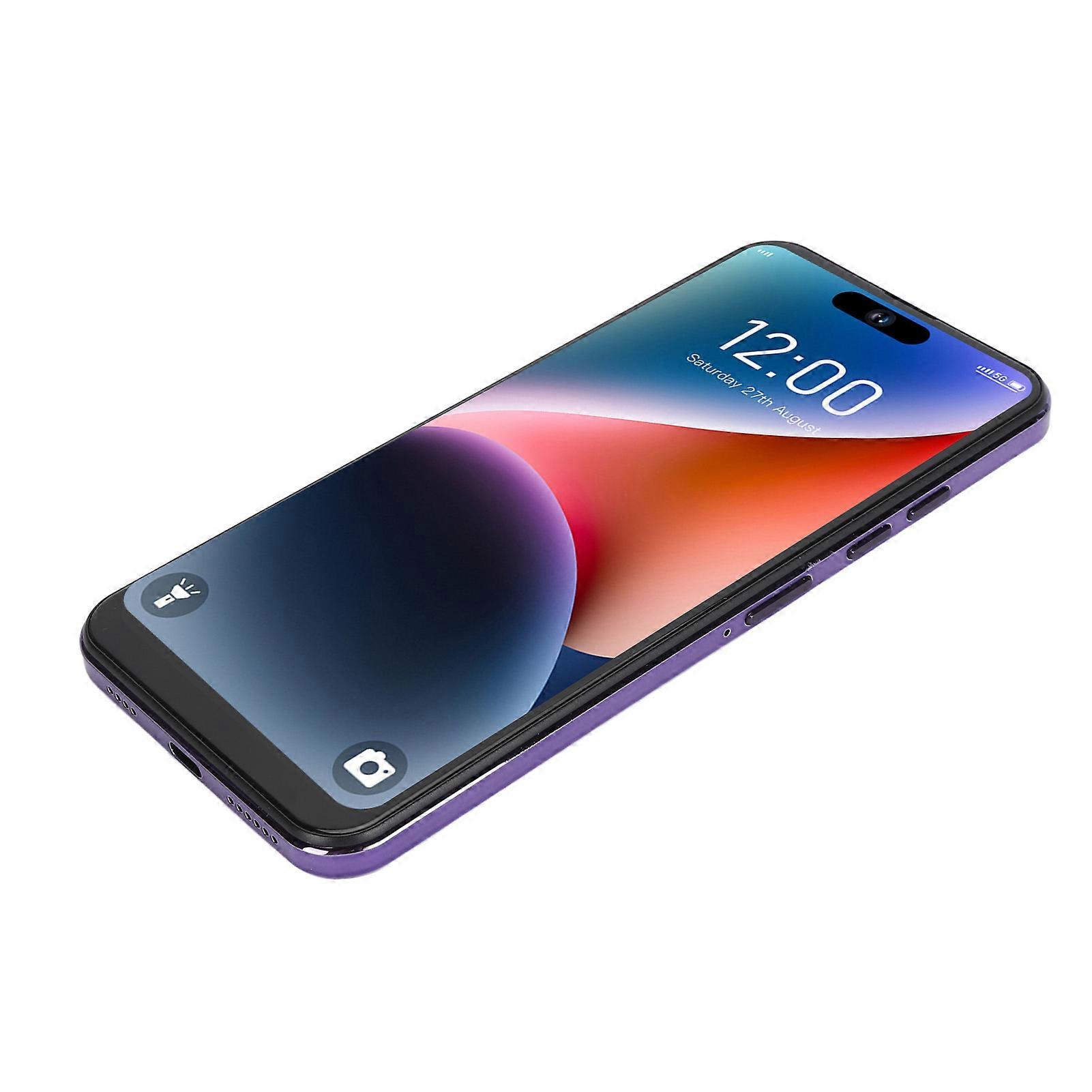 I15PROMAX Débloqué 6,6" Android 14 Téléphone 16 Go de RAM 512 Go de stockage