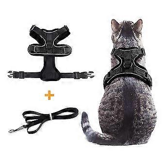 Adjustable Escape Proof Vest Harness with Leash for Walking Cats Pet Supply