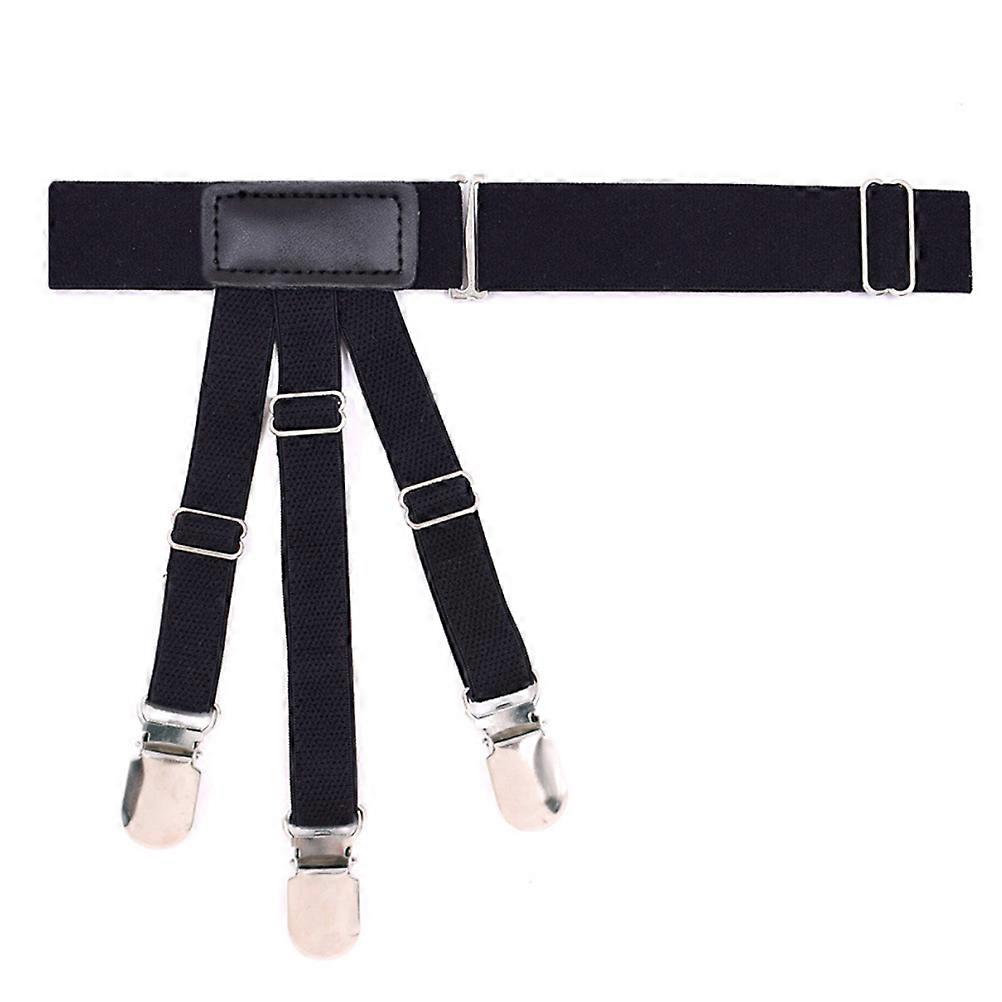 Practical Shirt Suspenders, Combines Strength and Elasticity for Reliable Performance