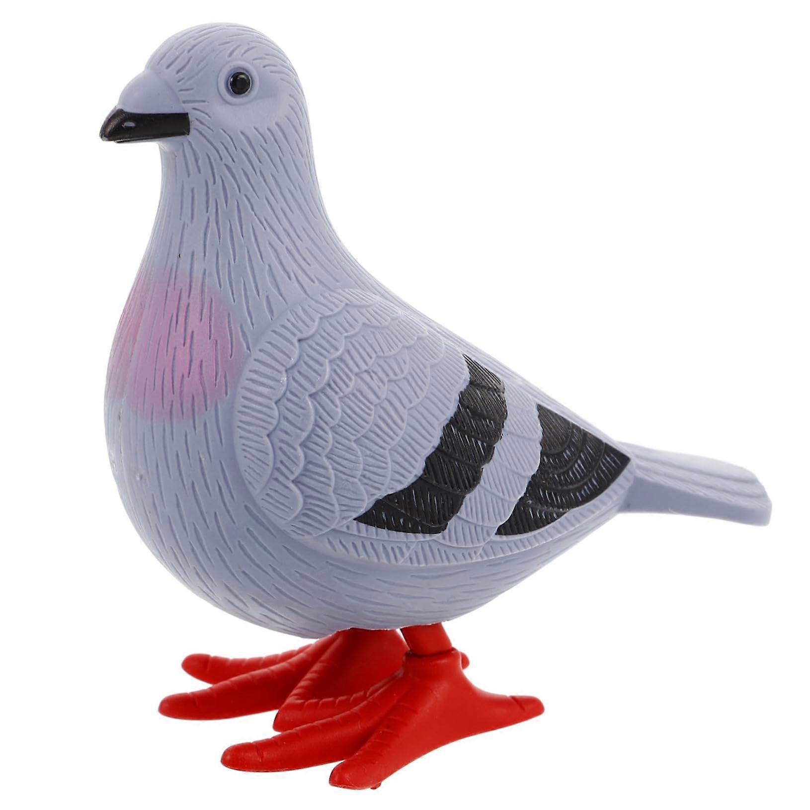Windup Pigeon for Realistic Hopping Simulation
Portable Windup Design for Street Vendors
Energy Efficient and Battery
Gray