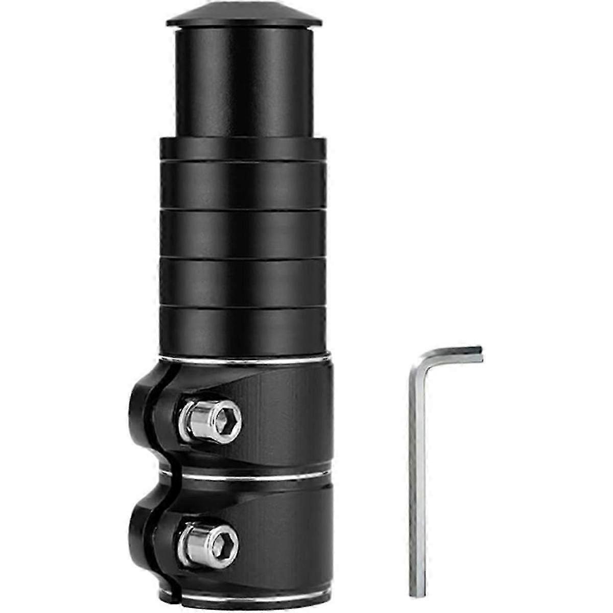 Handlebar Rise for Bikes, Handlebar Stem, Handlebar Height Adjustment, Aluminum Handlebar Rise for Mountain Bikes, Road Bikes, City Bikes (B