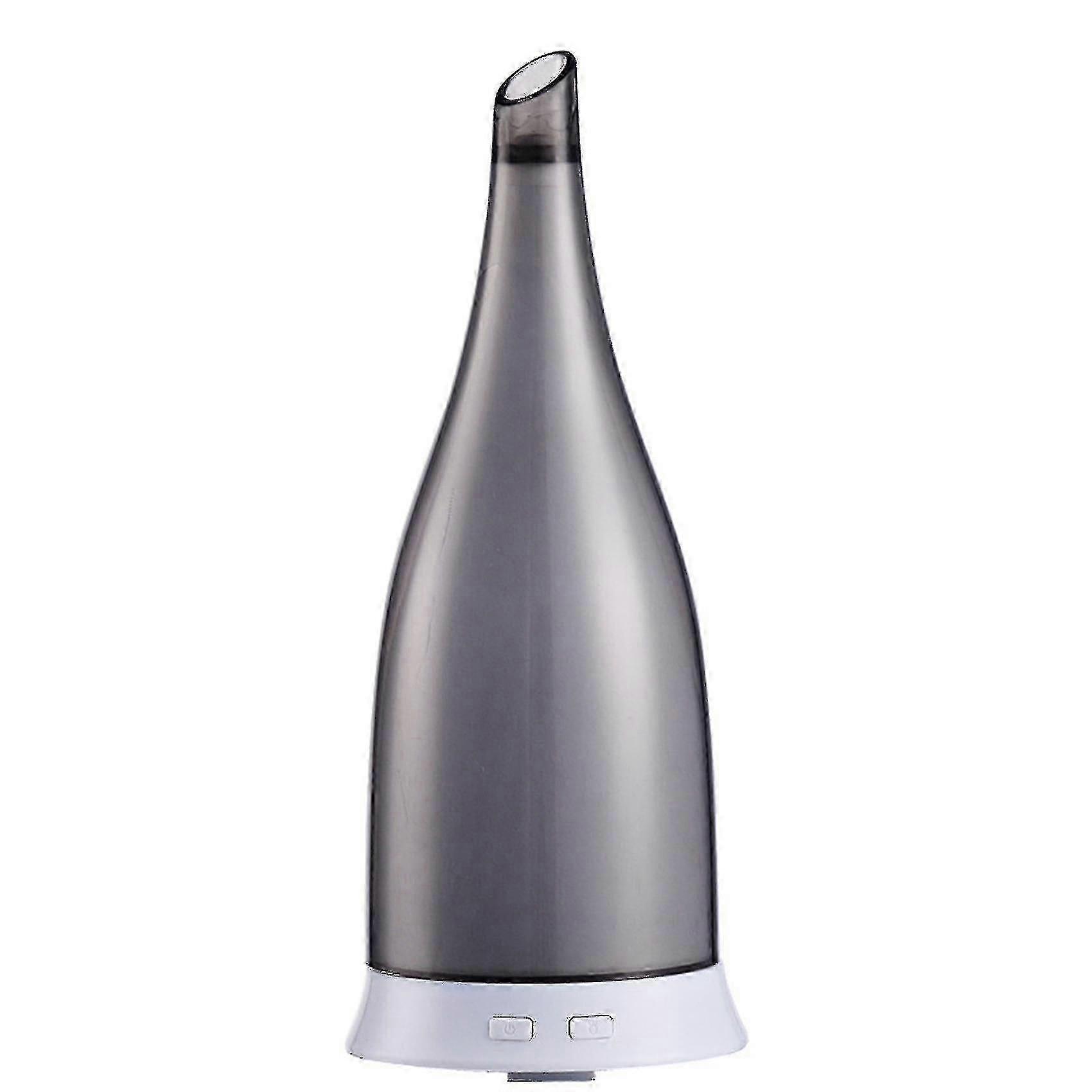 Gray Aroma Diffuser Air Humidifier with Night Lights, EU Plug