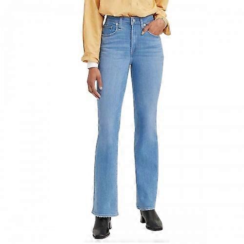 Levis Womens/Ladies 725 Tribeca Sun Leather Patch Bootcut Jeans