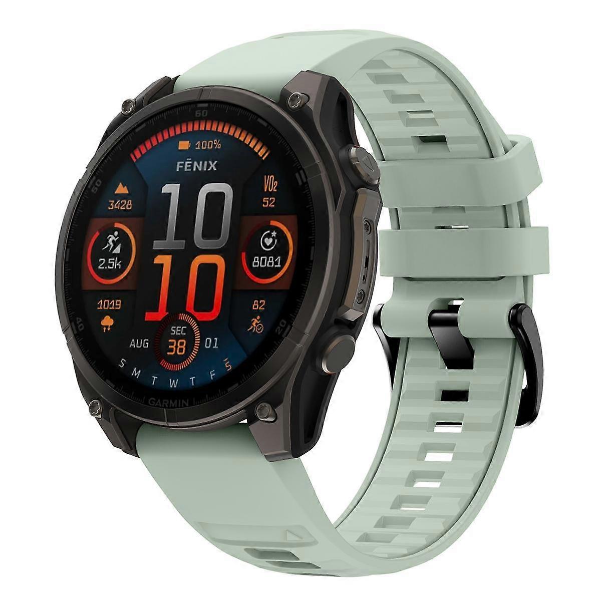 Quick Release Solid Color Silicone Watch Band
