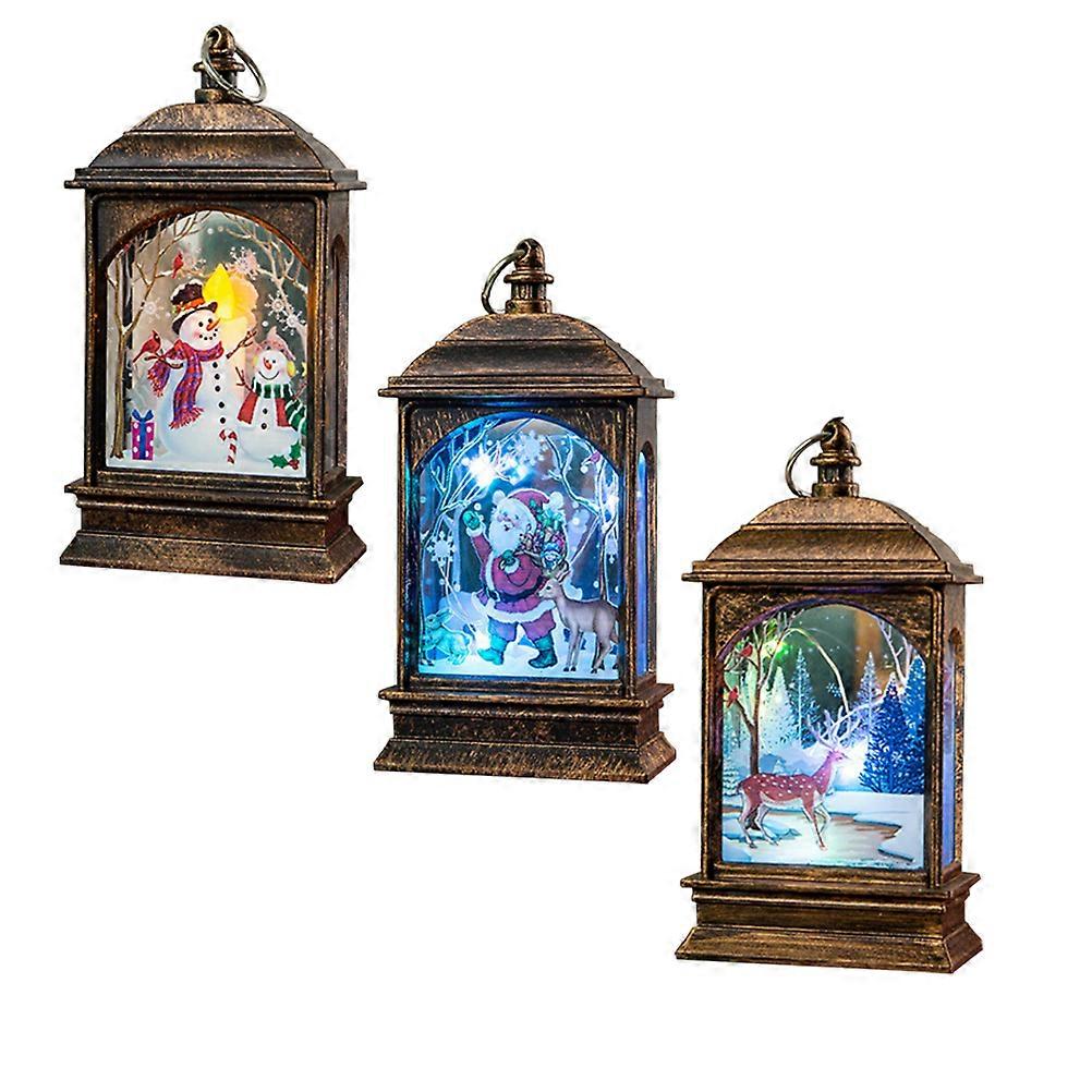 Table Lanterns For Centerpieces Decorative Lanterns For Home Decor 12.5x8x8cm 3Pcs