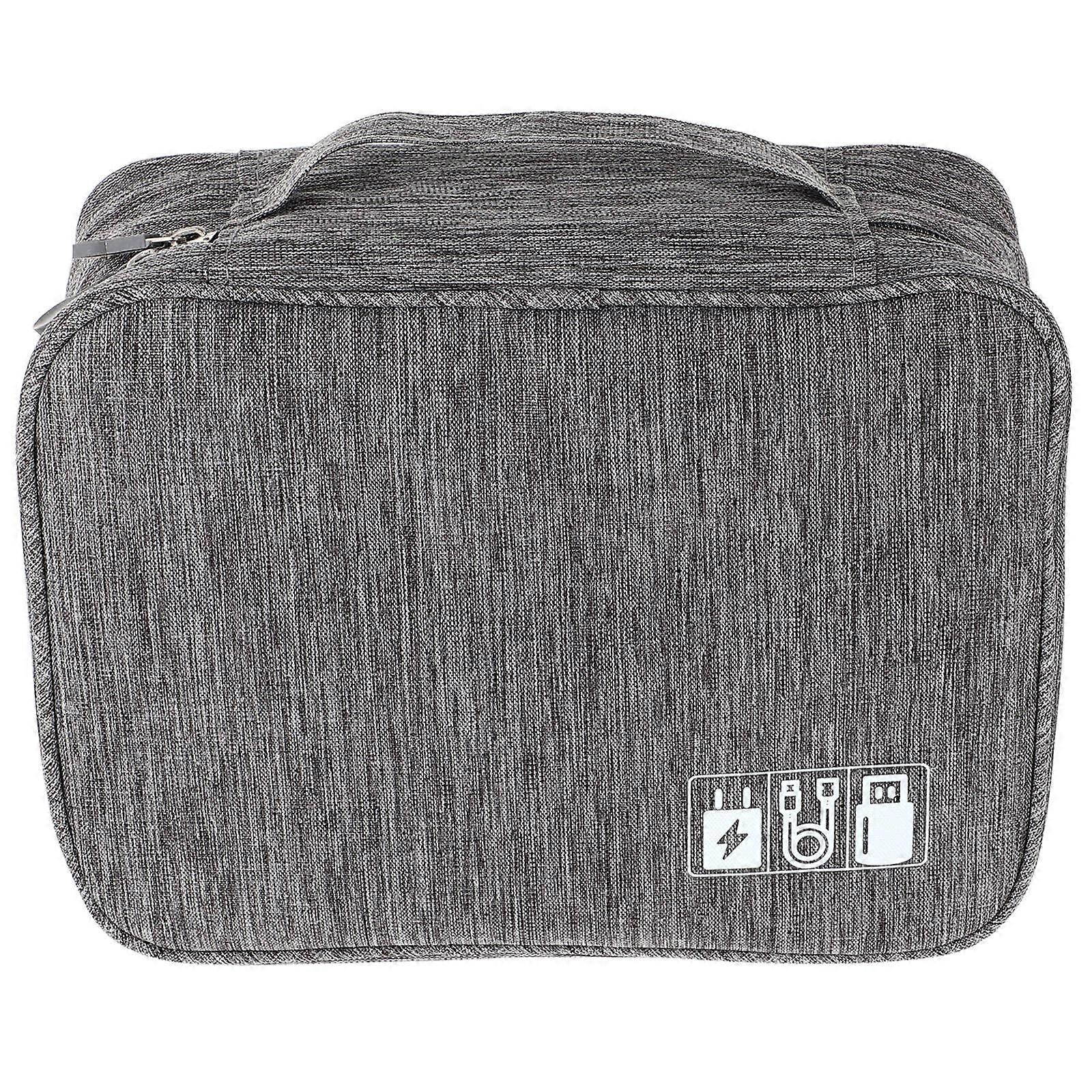 Lightweight Portable Cable Organizer Bag for Travel – Compact Cord Storage Pouch for Earphones, Chargers, and Data Cables – Ideal for Business and