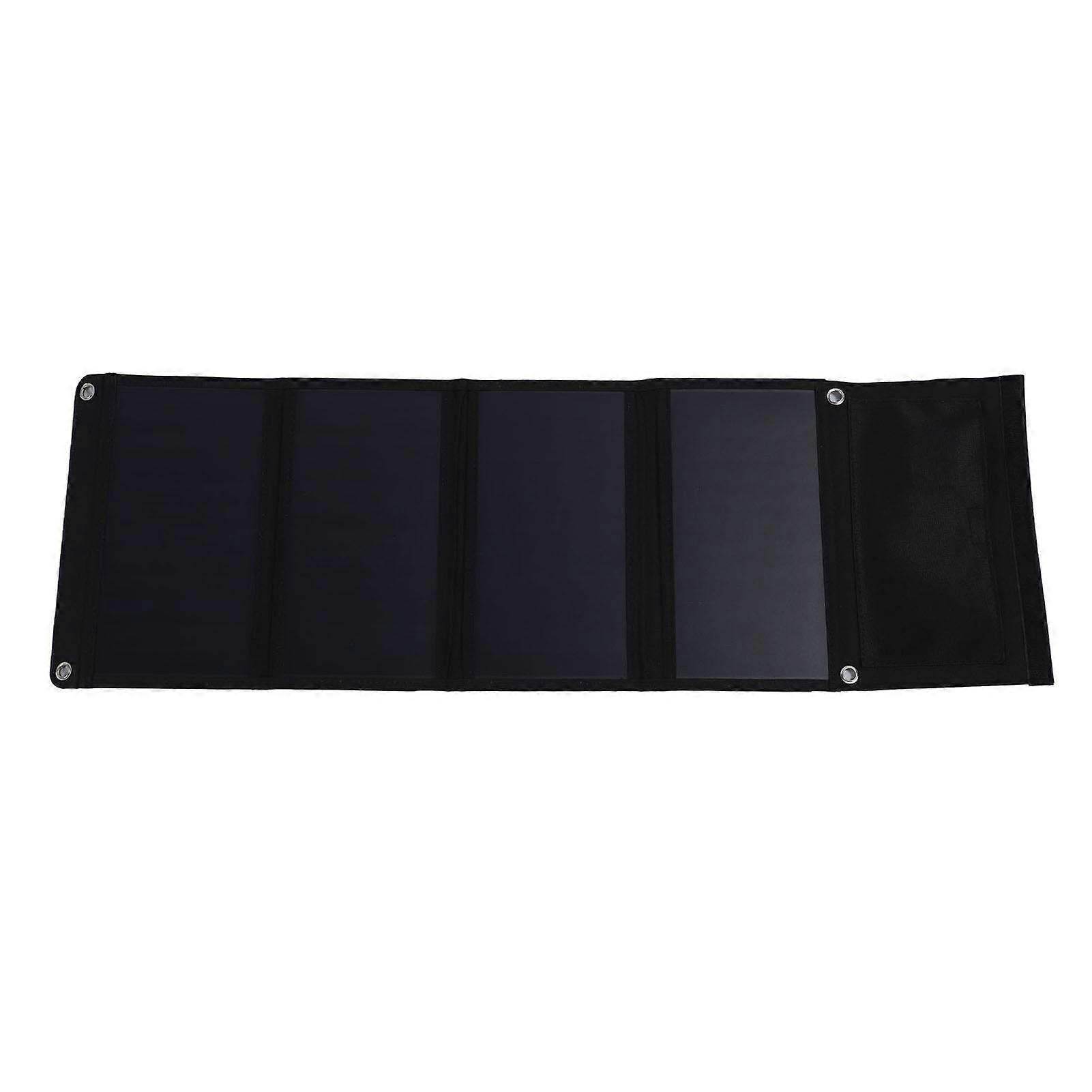 40W Foldable Solar Panel Charger with USB & Type-C for Fast Outdoor Device Charging