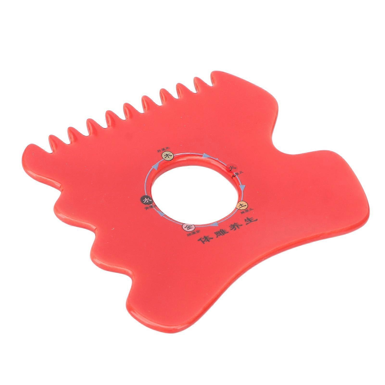 Skin Gua Sha Board Improve Circulation Different Edges Ceramic Scraping Board for Leg Back