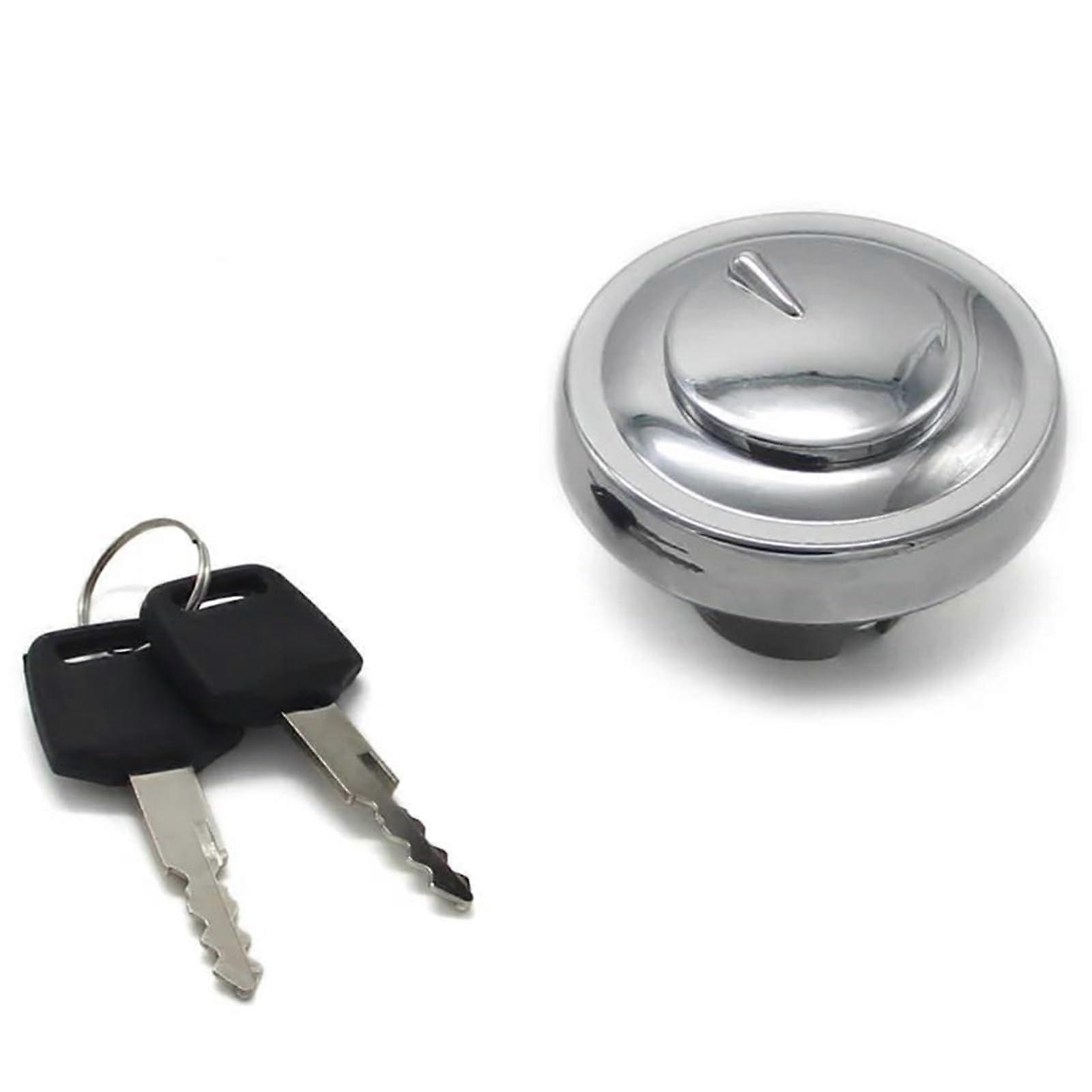 Motorcycle Fuel Tank Cap With Key For Yamaha XVS125 XVS250 XVS400 XVS650 Accessories Ref: 8646