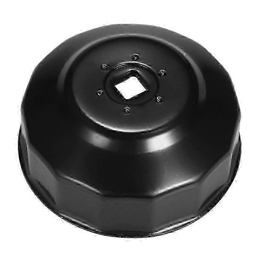 Universal 65mm x 14 Flutes Oil Filter Wrench Cup Socket Type Cap Remover Tool